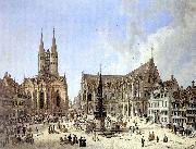 Domenico Quaglio Domenico Quaglio Braunschweig Altstadtmarkt 1834 Sweden oil painting artist